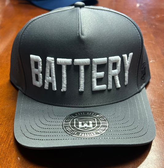 Battery hat